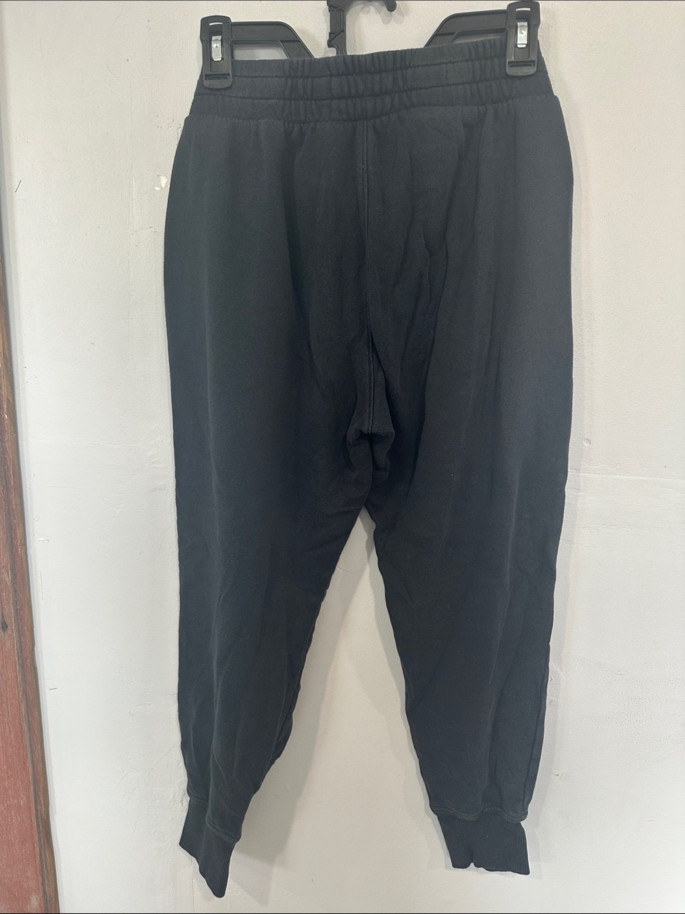 Under Armour Black Jogger Sweatpants with White Drawstrings - Picture 3 of 3